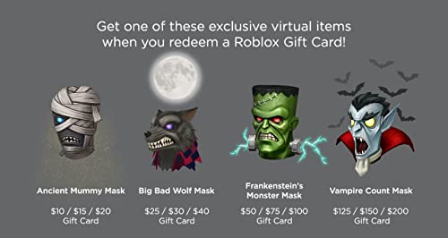 Roblox Digital Gift Code for 1,200 Robux [Redeem Worldwide - Includes  Exclusive Virtual Item] [Online Game Code]